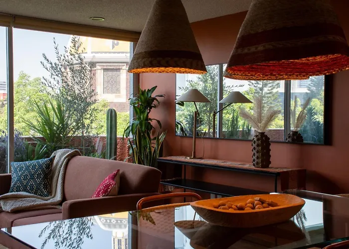 Charming 2br In Bright Floor In La Condesa. Mexico City