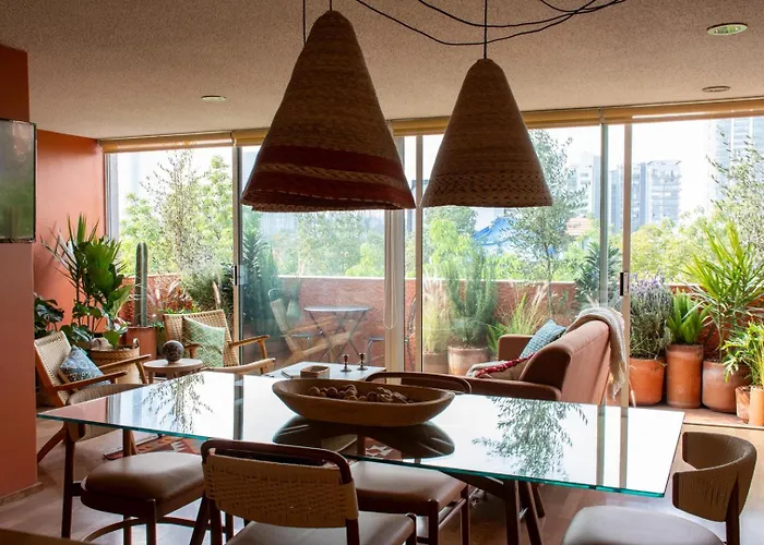 Apartment Charming 2br In Bright Floor In La Condesa.